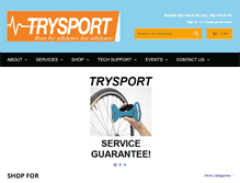 Tablet Screenshot of ontariotrysport.com